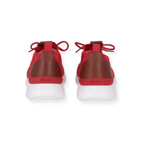 Isaia Mens Dark Red Dress Shoe