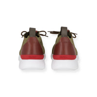 Isaia Mens Green Dress Shoe