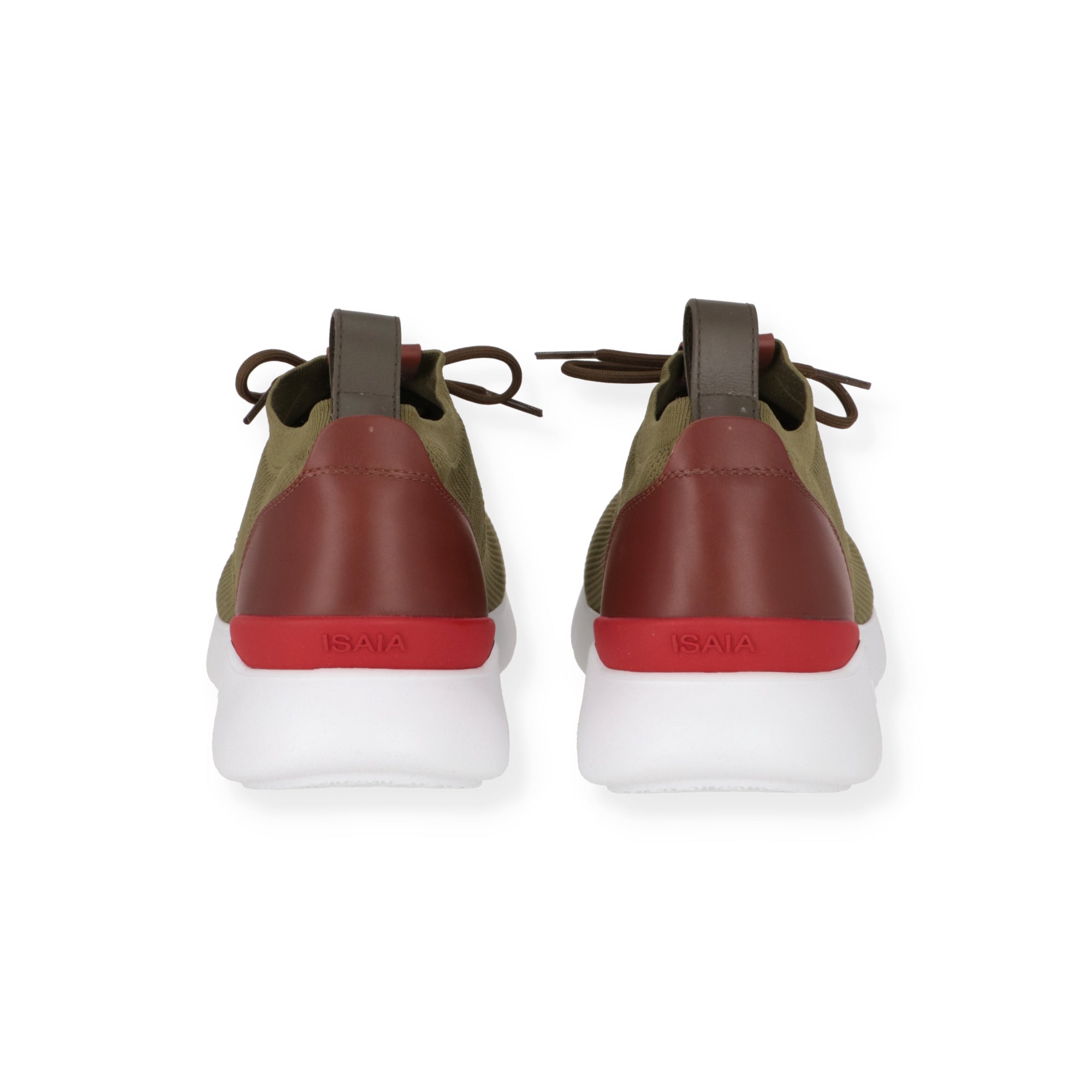 Isaia Mens Green Dress Shoe