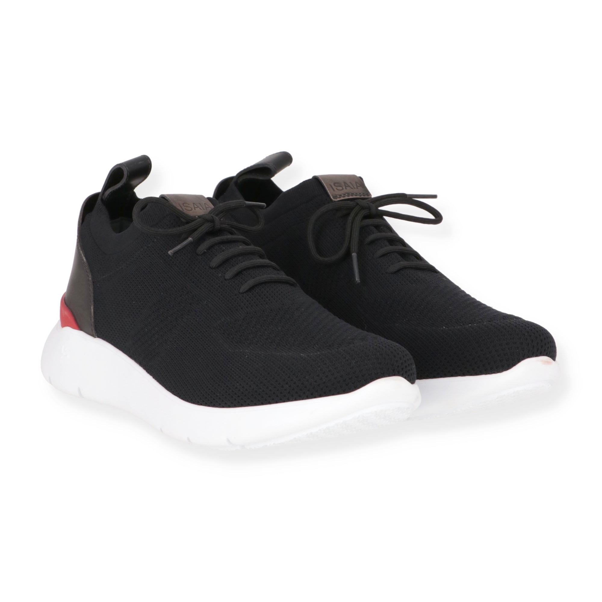 Isaia Mens Black Dress Shoe