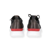 Isaia Mens Black Dress Shoe