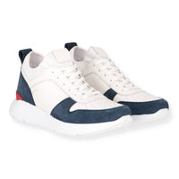 Isaia Mens Blue Multi Sneaker