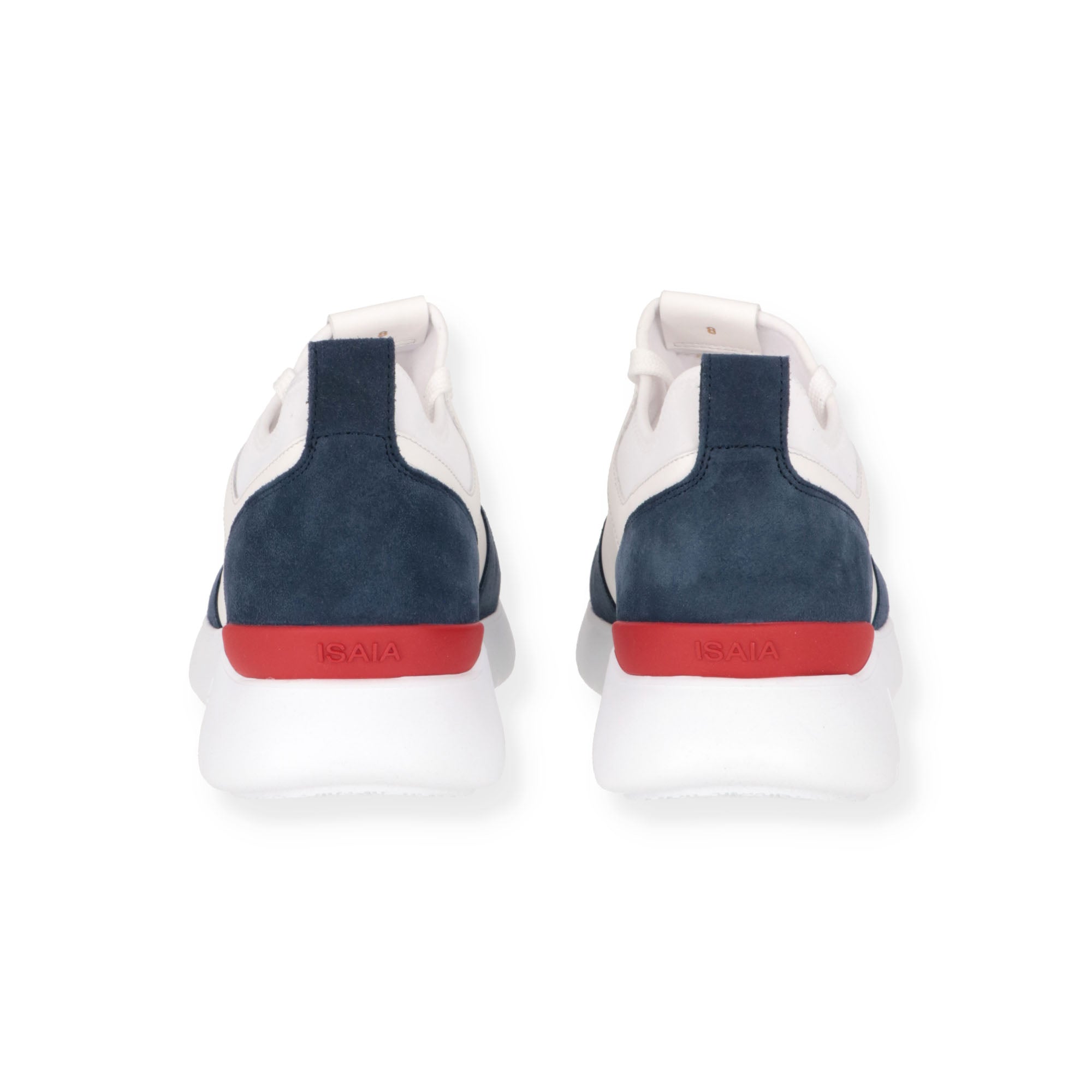 Isaia Mens Blue Multi Sneaker
