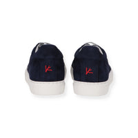 Isaia Mens Navy Sneaker