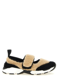 Marni Women Mary Jane Fur Sneakers