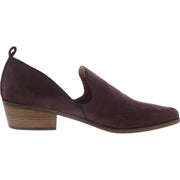 Mahzan Womens Comfort Insole Slip On Loafer Heels
