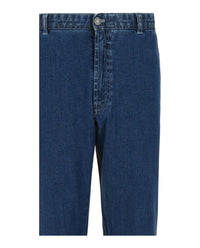 Brioni Mens Straight Leg Denim Jeans