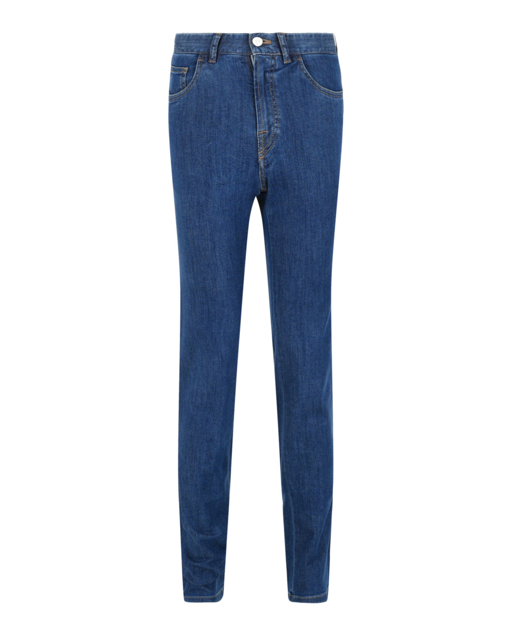 Brioni Mens Mid-Rise Denim Jeans