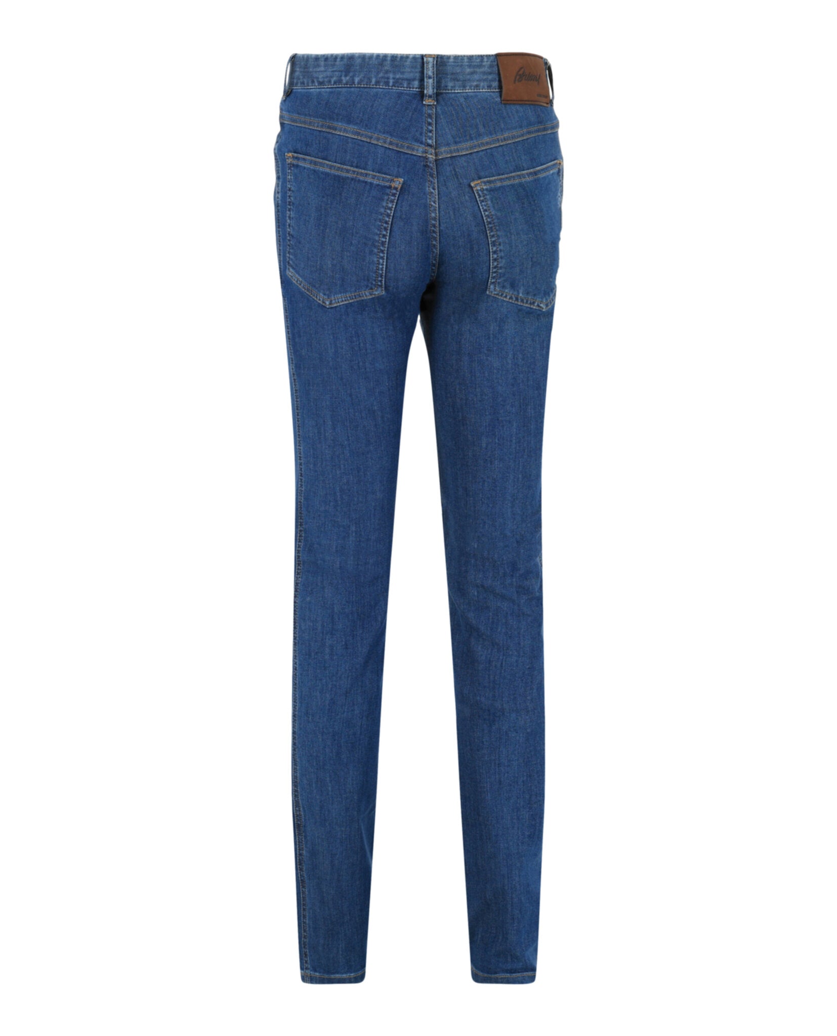 Brioni Mens Mid-Rise Denim Jeans