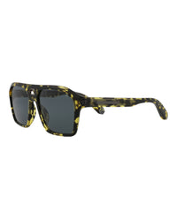 Philipp Plein Mens Aviator Havana Havana Smoke Fashion Designer Eyewear