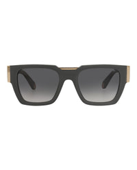 Philipp Plein Mens Square/Rectangle Grey Grey Smoke Fashion Designer Eyewear