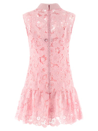 SELF PORTRAIT Self Portrait Women 'Pink Lace Collared' Dress