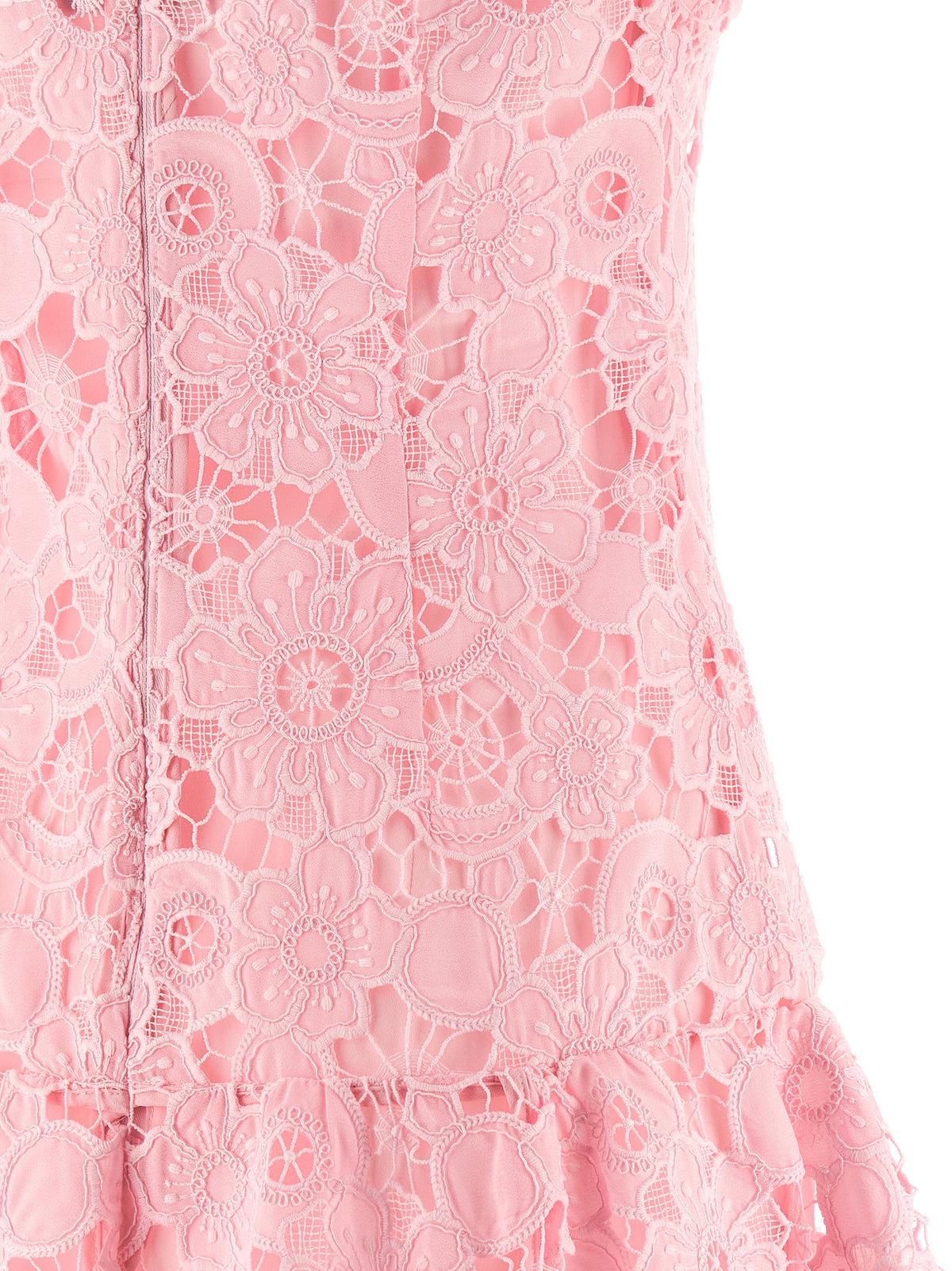 SELF PORTRAIT Self Portrait Women 'Pink Lace Collared' Dress