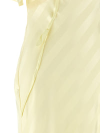 SELF PORTRAIT Self Portrait Women 'Satin Striped' Long Dress