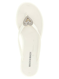 Mach & Mach Women 'Double Heart' Sandals