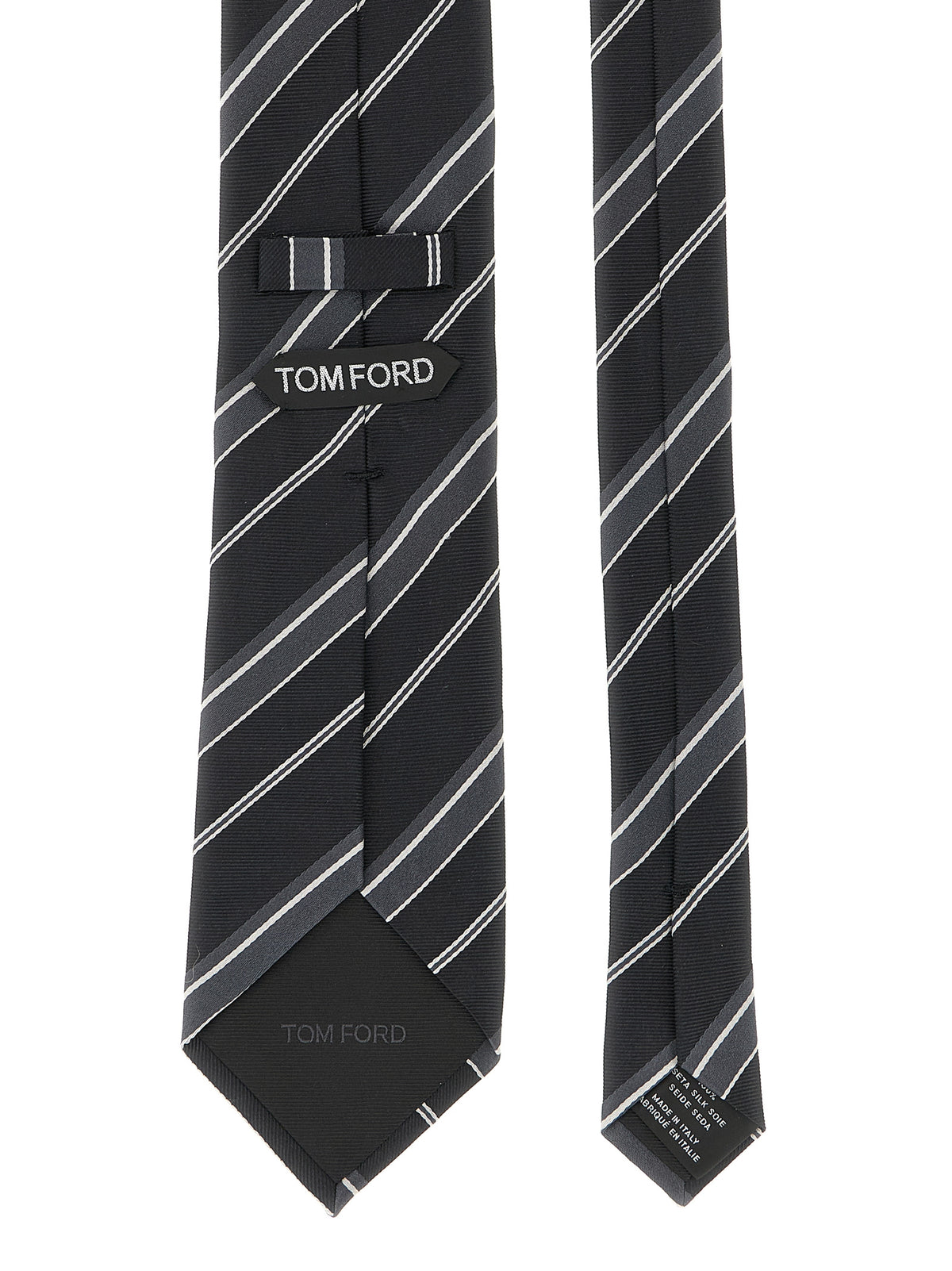Tom Ford Men Diagonal Striped Tie