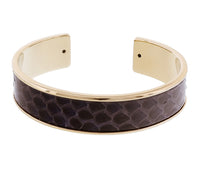 Stamerra MEMAN PITTONE MAR Navy Genuine Python Bracelet