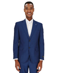 Scotch & Soda Mens Blue Suit