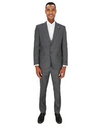 Scotch & Soda Mens Charcoal Suit