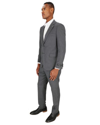 Scotch & Soda Mens Charcoal Suit