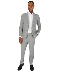 Scotch & Soda Mens Grey Suit