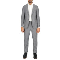Scotch & Soda Mens Grey Suit Grey