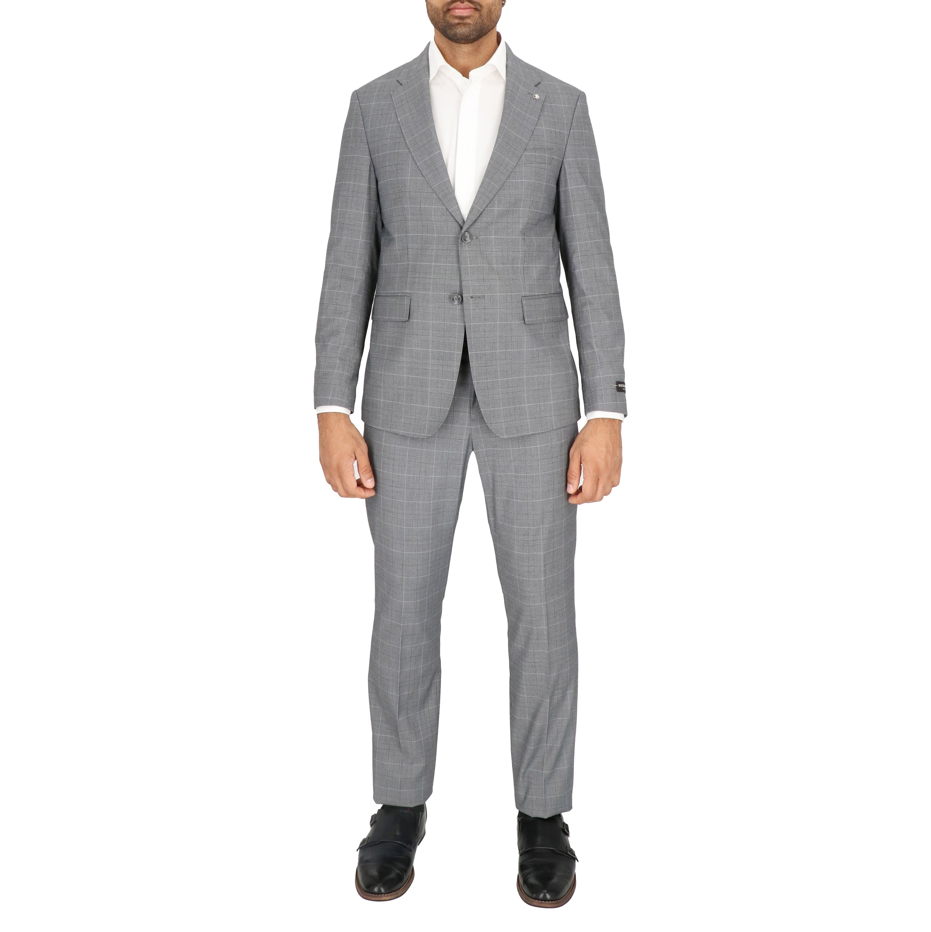 Scotch & Soda Mens Grey Suit