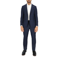 Scotch & Soda Mens Navy Suit Navy