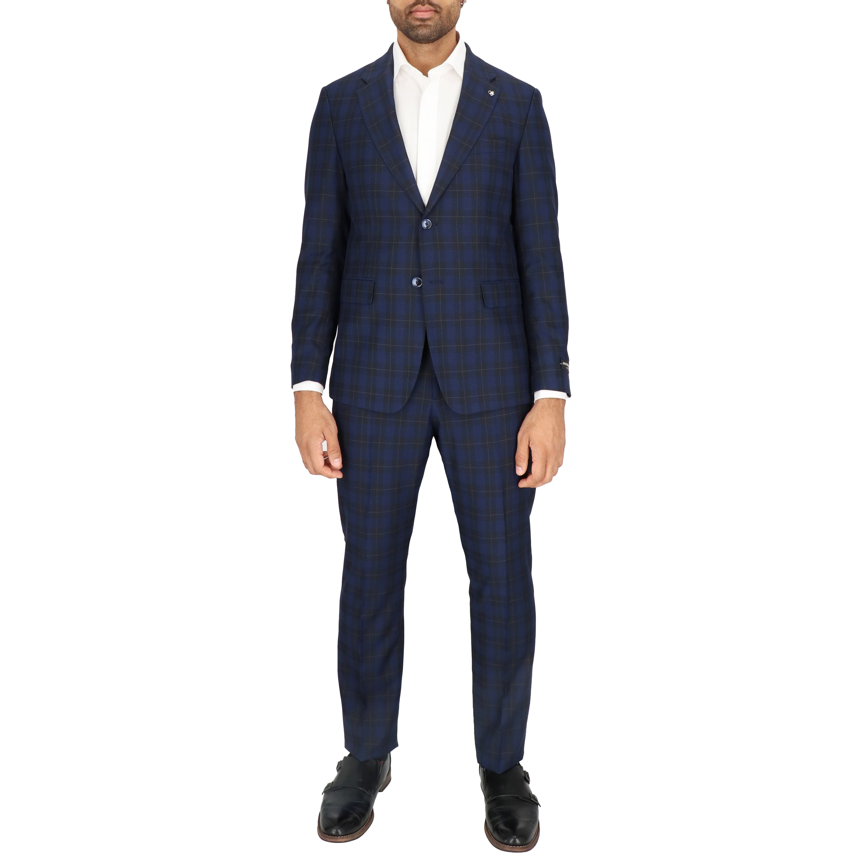 Scotch & Soda Mens Navy Suit