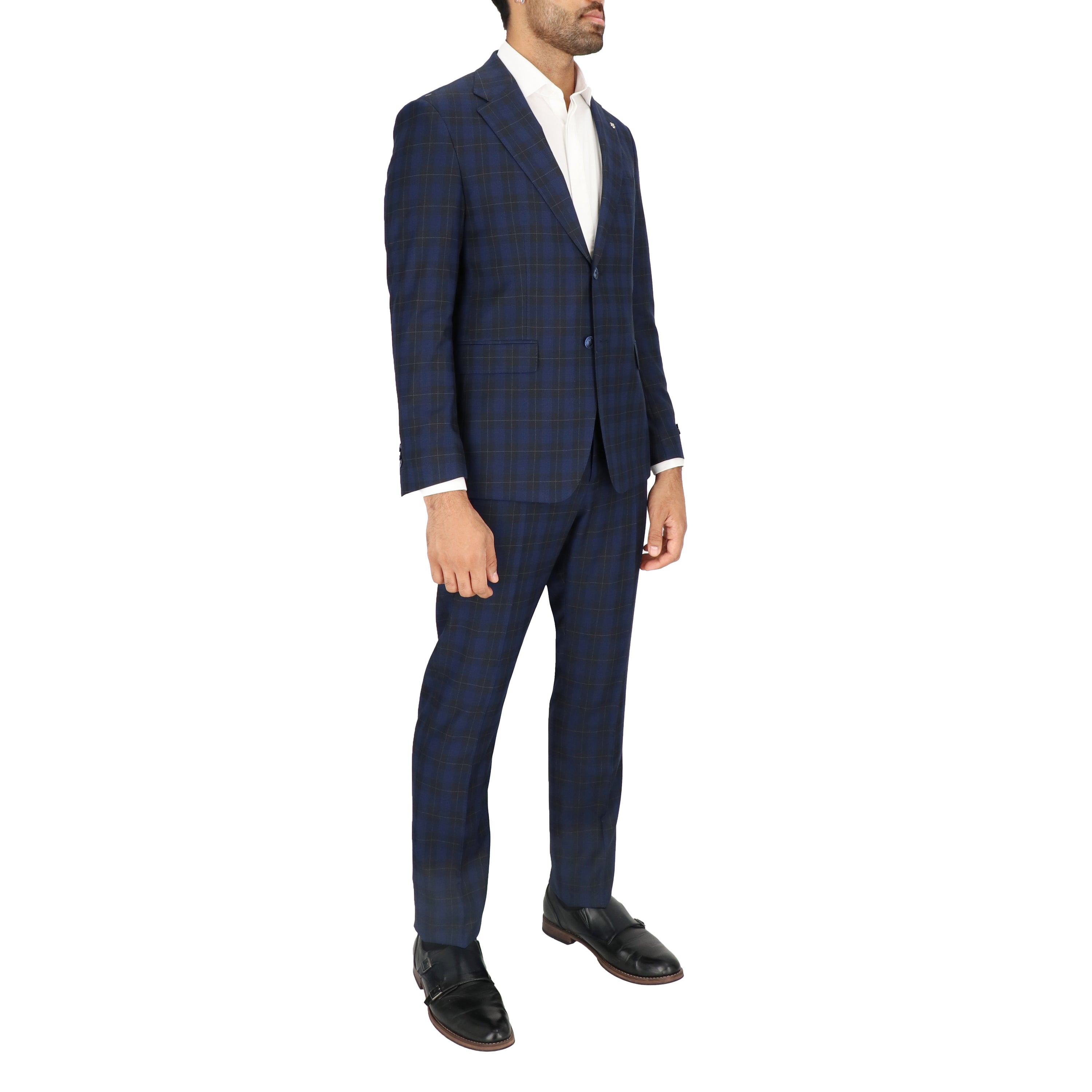 Scotch & Soda Mens Navy Suit