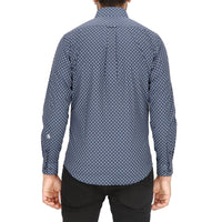 Scotch & Soda Mens Navy Dress Shirt