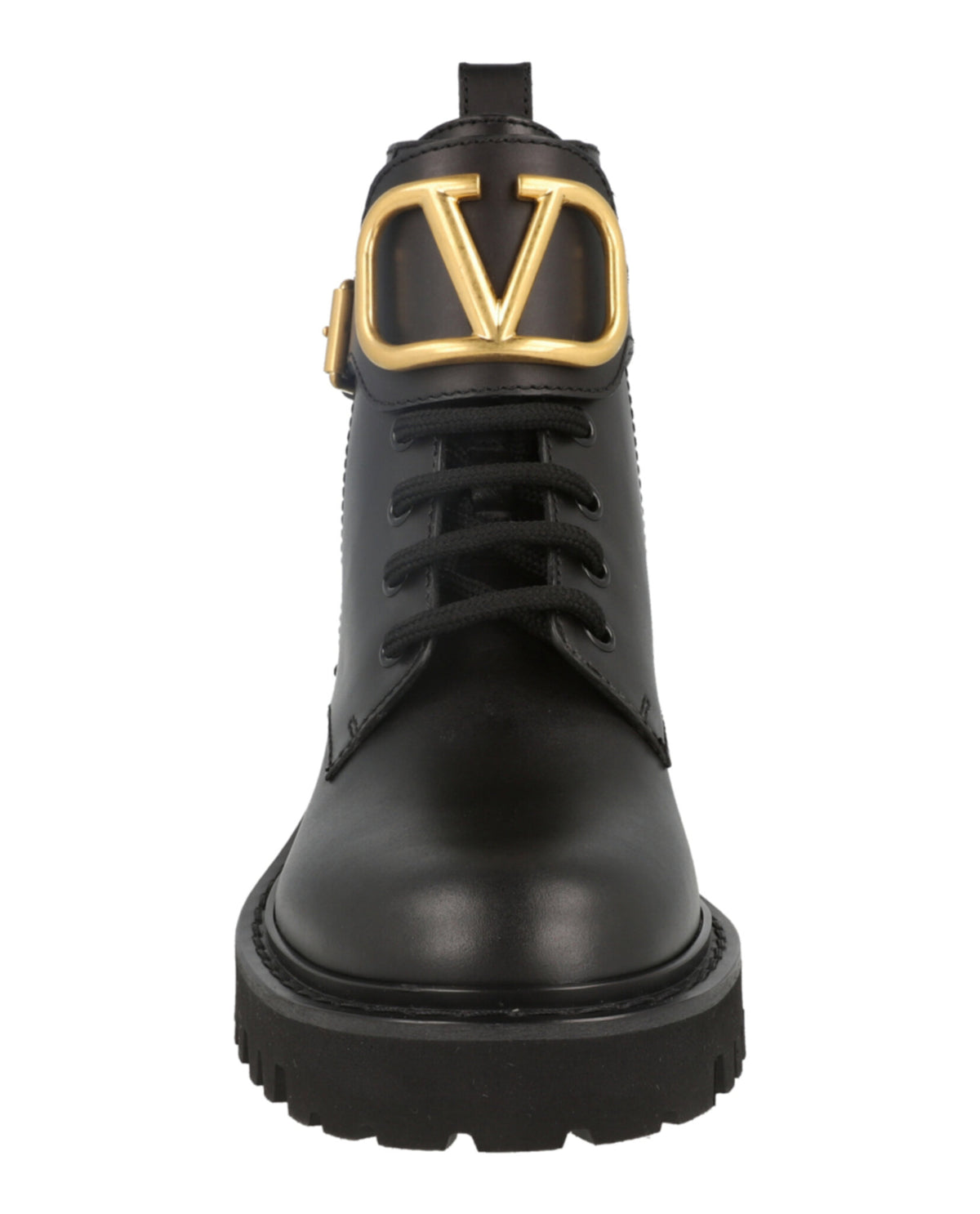 Valentino Womens VLogo Combat Boots
