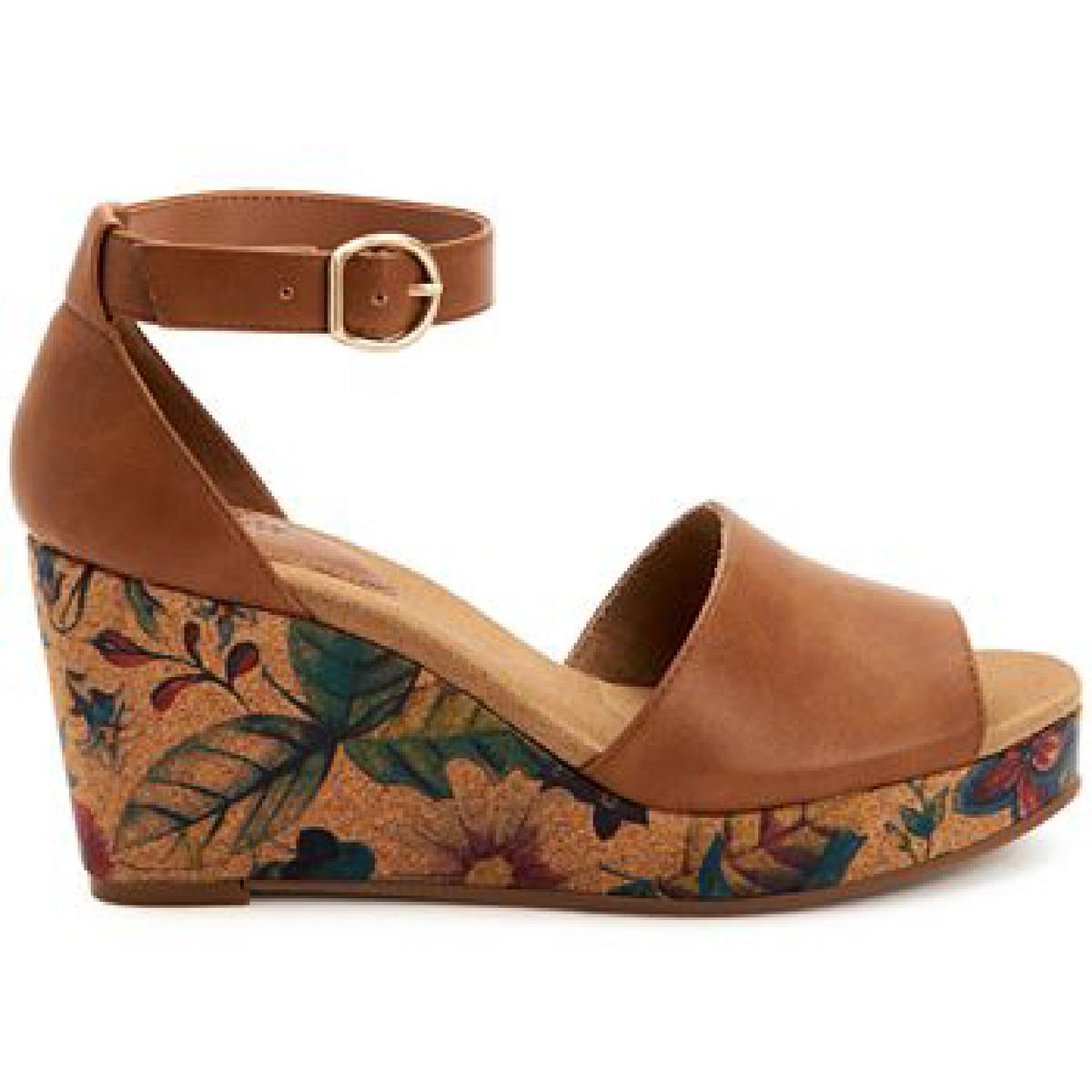 Seleeney Womens Dressy Open Toe Wedge Sandals