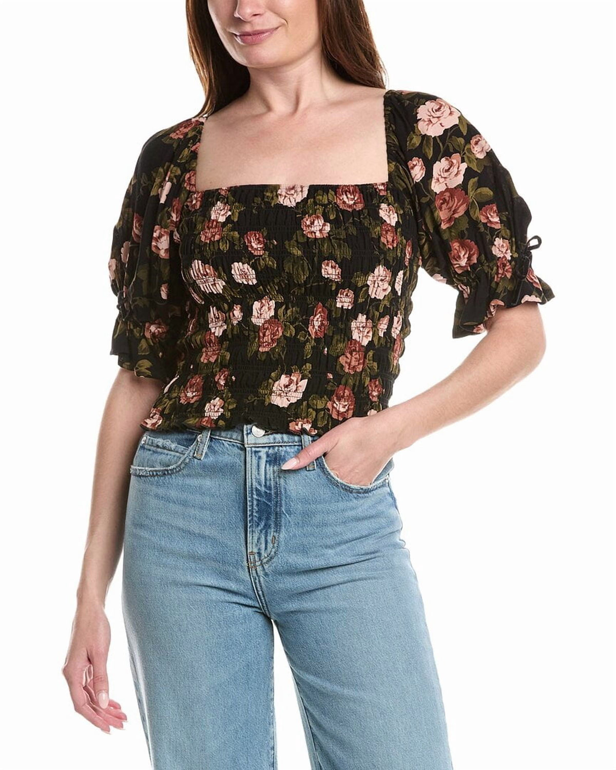 Saltwater Luxe Elbow Sleeve Blouse