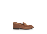 Brunello Cucinelli Mens Horsebit Warm Brown Loafers
