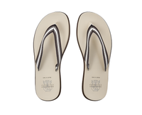 Brunello Cucinelli Mens Flip Flop Slippers In Brown