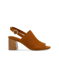 Rori Womens Faux Suede Open Toe Slingback Sandals