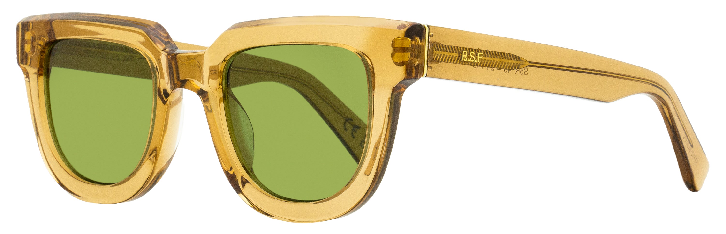 Retrosuperfuture Rounded Rectangular Sunglasses Serio S5R Cola 49mm Cola