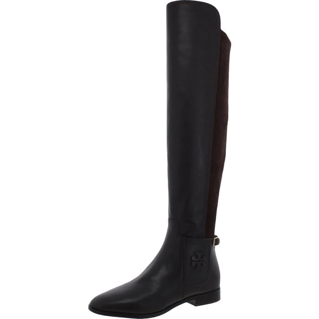 Wyatt Womens Leather Tall Over-The-Knee Boots