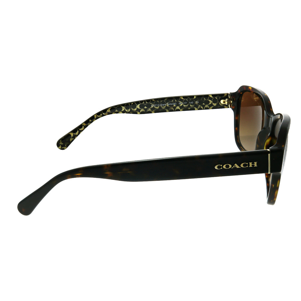 L1010 HC 8232 550713 Womens Rectangle Sunglasses