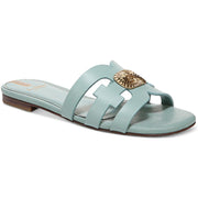 Bay Womens Cut-Out Slip On Slide Sandals
