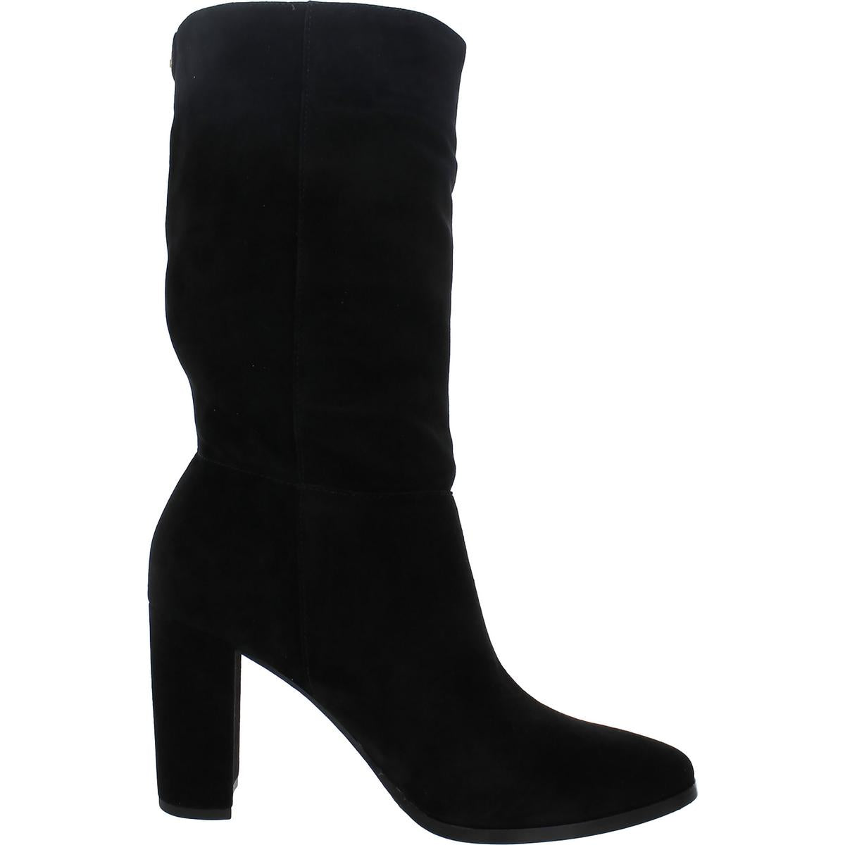 Artizan II Womens Textured Suede Mid-Calf Boots