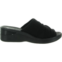 Smile II Womens Slip On Wedge Sandals