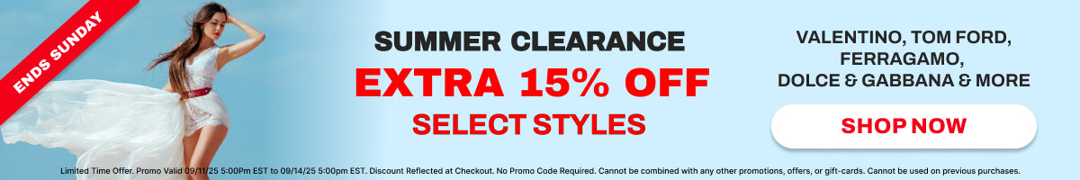 summer clearance extra 15 percent off