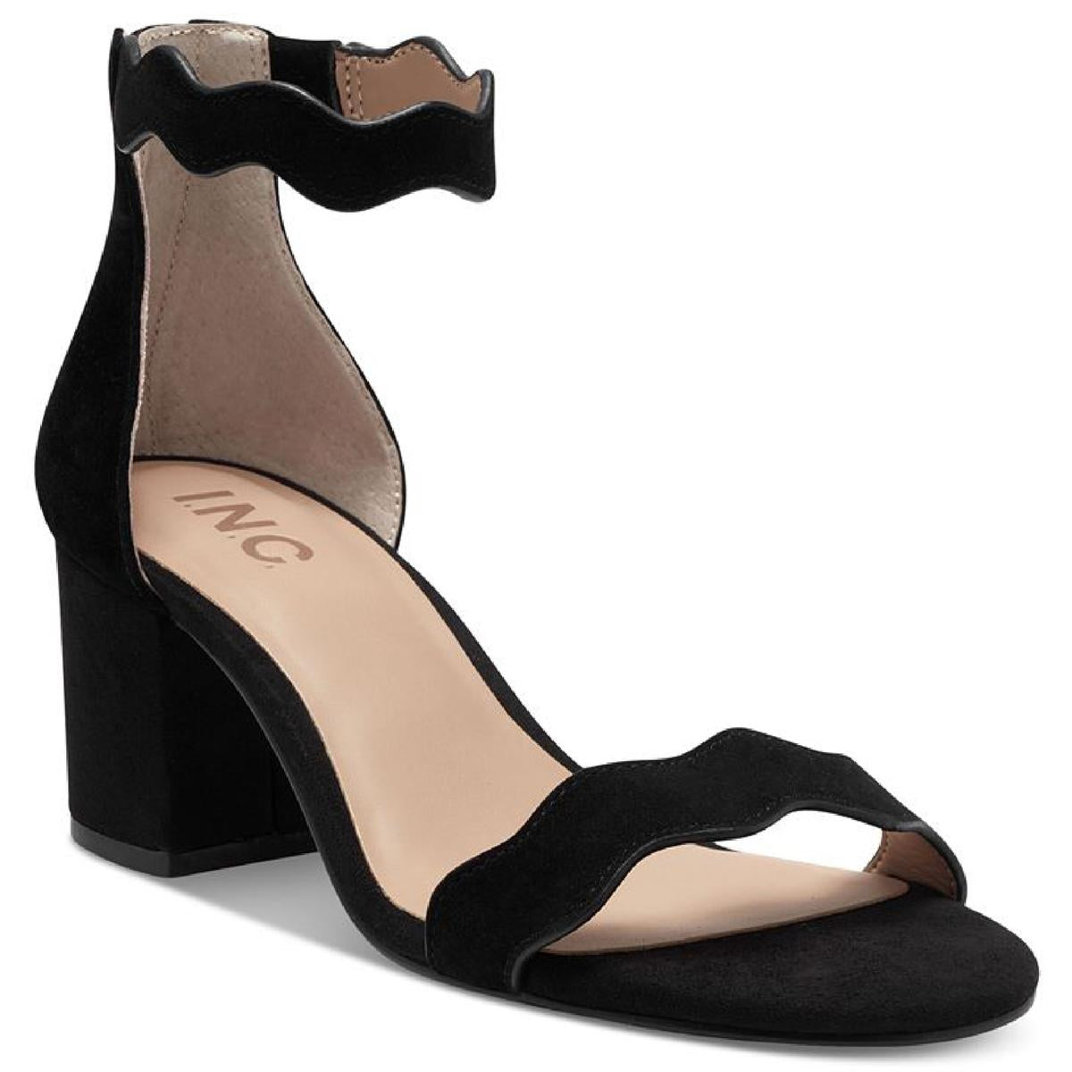 INC Womens Hadwin Scalloped Heels