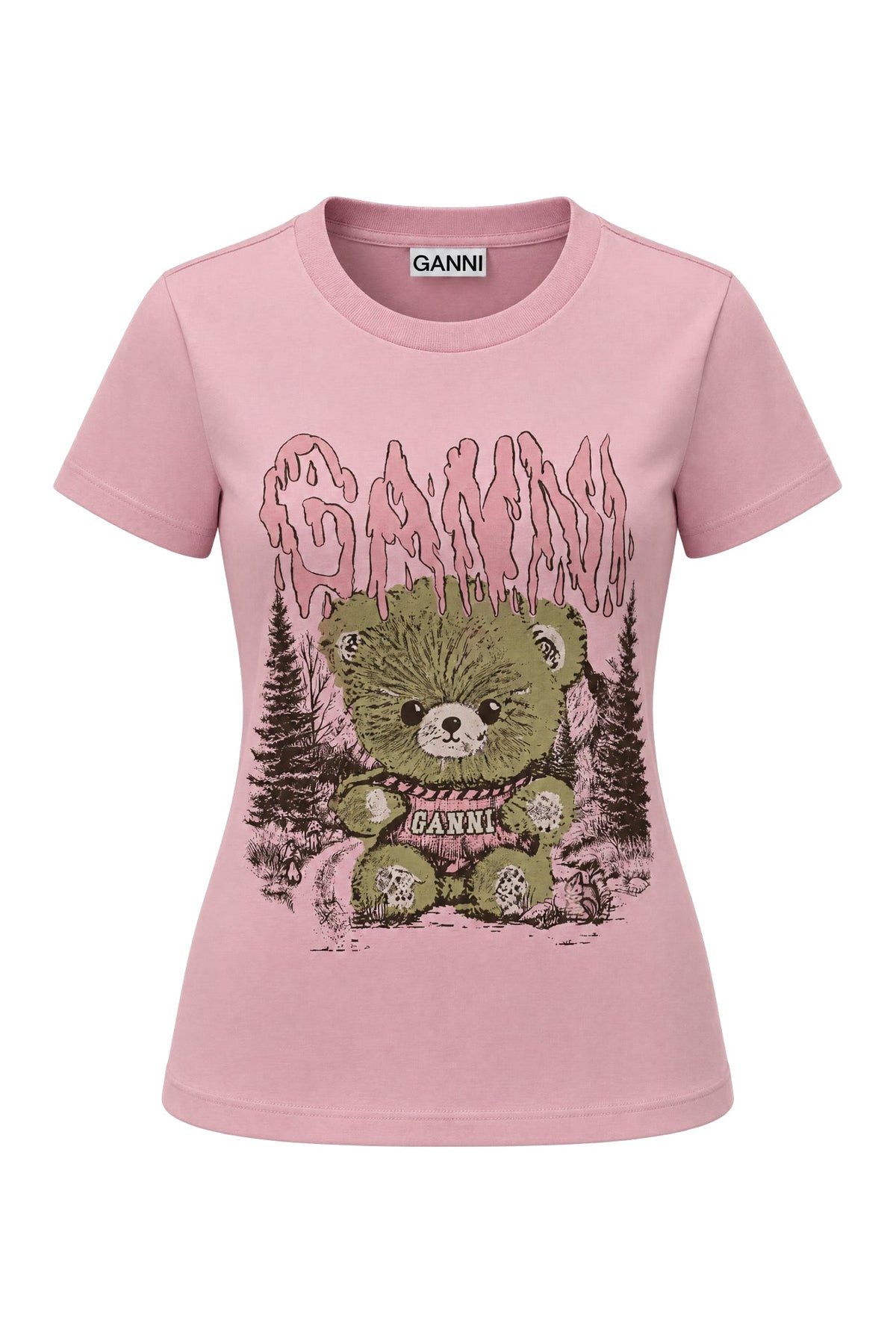 GANNI Ganni Woman Clothing T-Shirt
