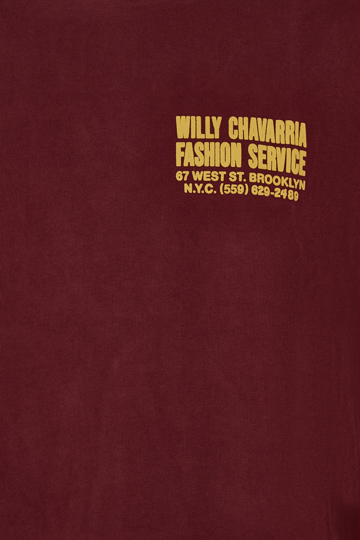 Willy Chavarria Man Clothing T-Shirt