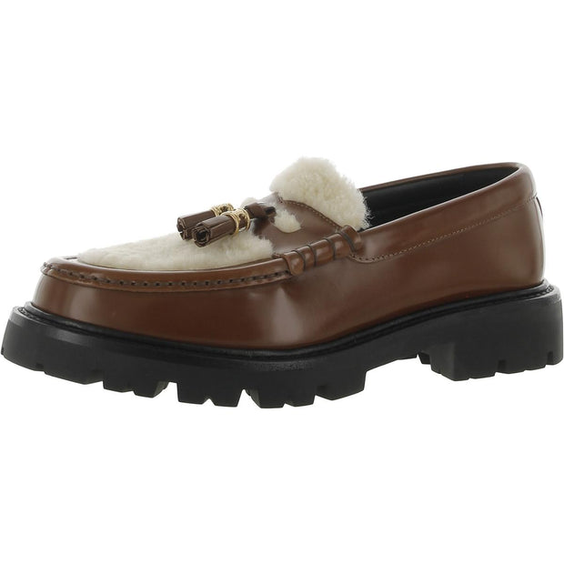 Winter 2022  Womens Leather Slip-On Loafers