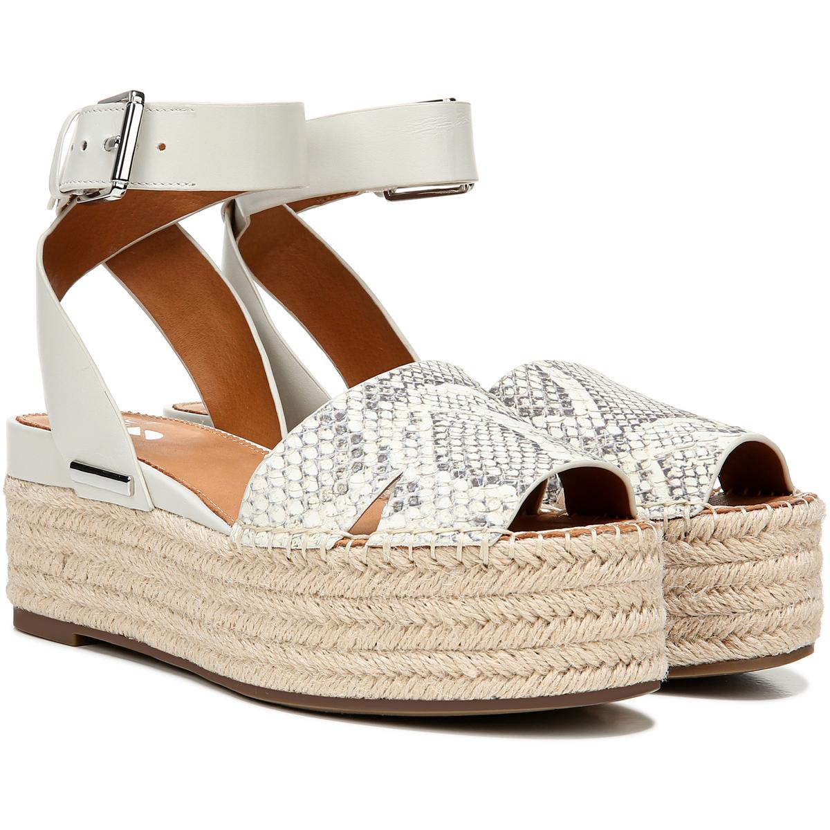 Lexie Womens Leather Ankle Strap Platform Sandals3