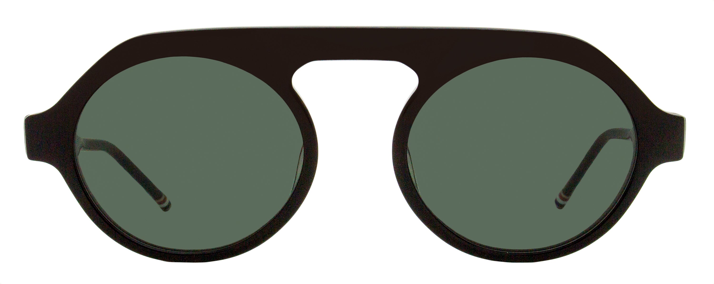 Thom Browne High Bridge Sunglasses TBS413 BLK Black 52mm – Bluefly